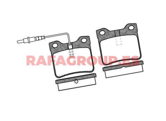RG6587 - Pastillas de freno